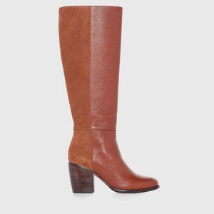 Paige Caroline Suede & Leather Tall Boots